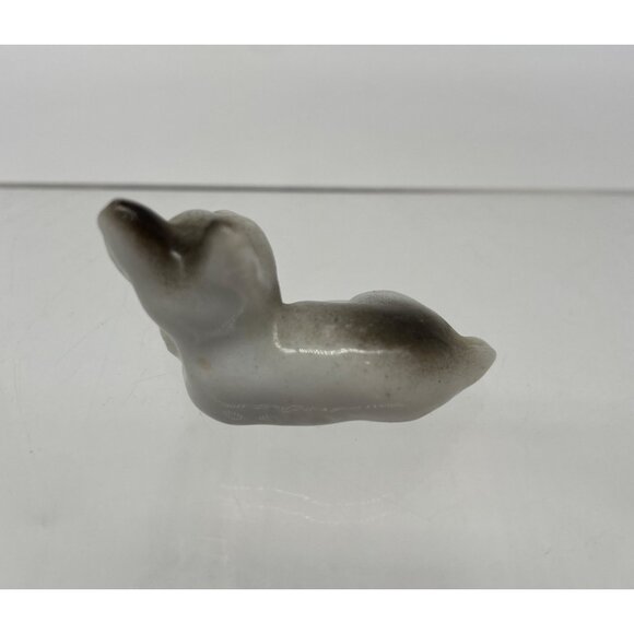 Vintage Porcelain Miniature French Bulldog Dog Figurine Set Of 3 Made In Japan - Picture 7 of 13